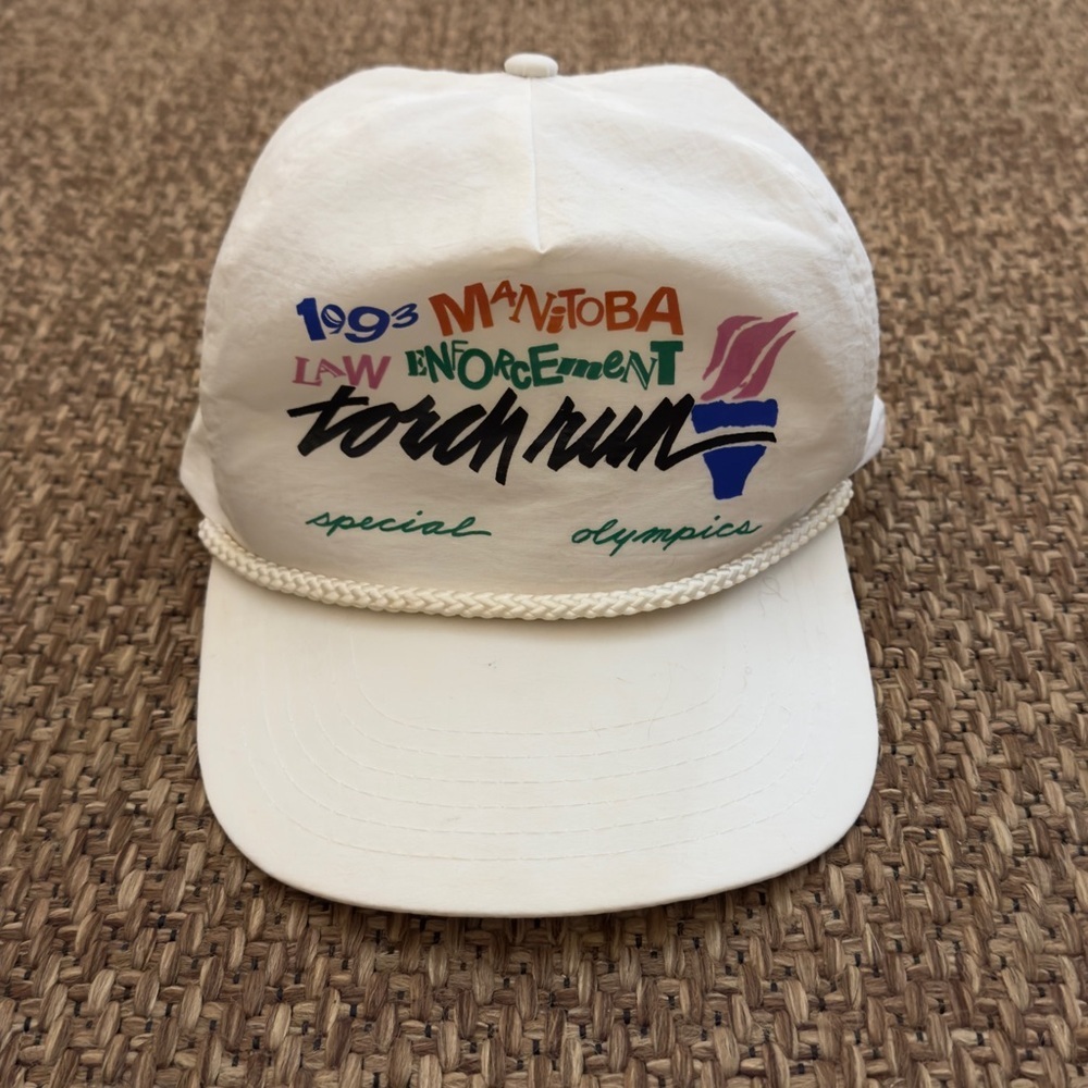 Vintage ‘93 Manitoba Law Enforcement Torch Run Special Olympics Cap